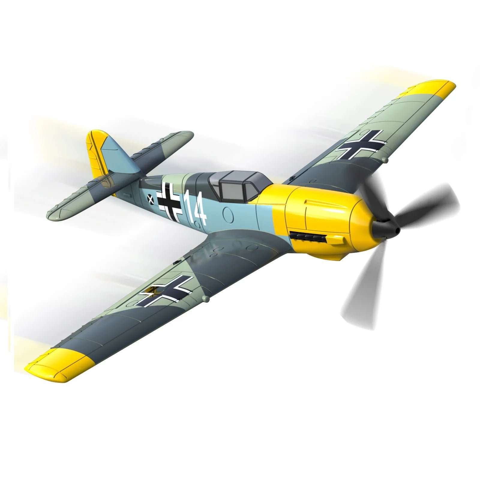 Avion télécommandé Messerschmitt Bf 109 Flying - Véhicule Télécommandé